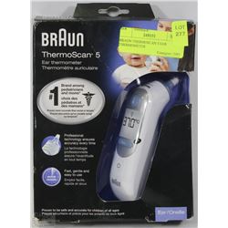 BRAUN THERMOSCAN 5 EAR THERMOMETER