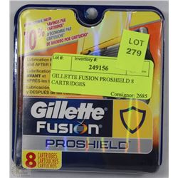 GILLETTE FUSION PROSHIELD 8 CARTRIDGES