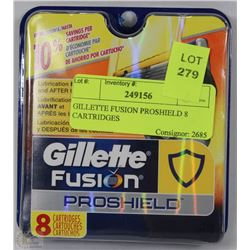 GILLETTE FUSION PROSHIELD 8 CARTRIDGES