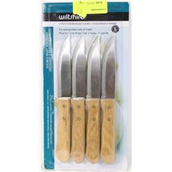 WILTSHIRE 4 PC STEAK HOUSE KNIFE SET