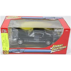 JOHNNY LIGHTNING DIECAST 1967 SHELBY GT500 BLACK