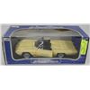 Image 1 : ANSON 1963 FORD THUNDERBIRD YELLOW DIE CAST