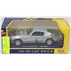 Image 1 : MOTORMAX 1973 PONTIAC FIREBIRD SILVER  DIE CAST