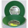 Image 1 : 2 GOLD PROSPECTING PANS FOR GOLD RECOVERY 10"