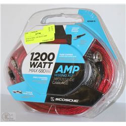 NEW SCOSHE 1200 WATT AMP WIRING KIT