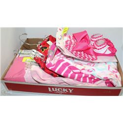 FLAT OF NEW 12-18 MONTH GIRLS PYJAMAS, SLEEPERS,