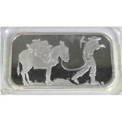 1 OZ PURE SILVER BAR