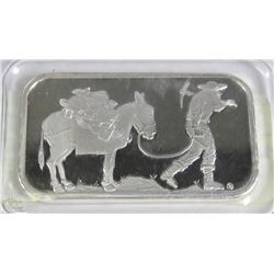 1 OZ PURE SILVER BAR