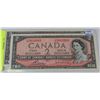 Image 1 : 27) UNC  2 CONS 1954 $2 BANKNOTES