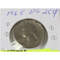 1965 US QUARTER