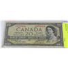 Image 1 : 34) DEVILS FACE 1954 $20 CANADA BANKNOTE