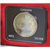 Image 1 : 15) 1972 CANADIAN SILVER DOLLAR IN CASE