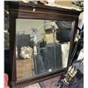 Image 1 : WOOD FRAMED DRESSER MIRROR