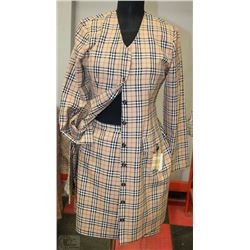REPLICA BURBERRY 3/4 LENGTH JACKET - SIZE 4