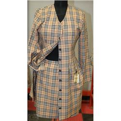 REPLICA BURBERRY 3/4 LENGTH JACKET - SIZE 8