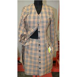 REPLICA BURBERRY 3/4 LENGTH JACKET - SIZE 10