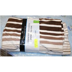 90" X 90" QUEEN MICROFLEECE BLANKET