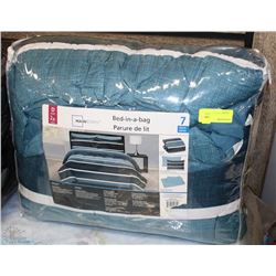 DOUBLE SIZE 7 PC BED IN A BAG
