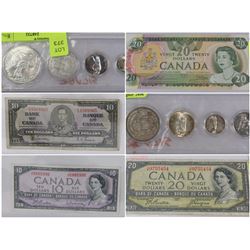 FEATURE LOTS 373-411 COINS AND CURRENCY STARTING