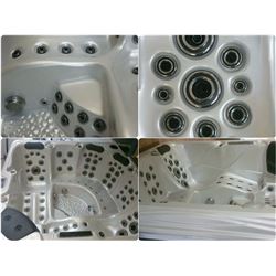 FEATURE LOT 461 NEW DELUXE HOT TUB WITH COVER