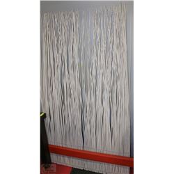 PAIR OF SHOWHOME WHITE PAINTED BRANCH CLUSTERS