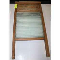 WESTERN WOODWEAR LTD. VINTAGE GLASS AND WOOD