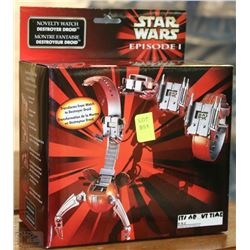 NEW STAR WARS NOVELTY WATCH-DESTROYER DROID
