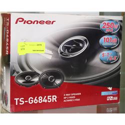PIONEER 5 X 7/6X8 250 WATT MAX 2 WAY
