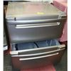 Image 1 : 2 PEDESTALS FOR WASHER AND DRYER WITH DRAWERS &