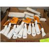 Image 1 : LOT OF 11 NEW HOTDOG ROLLERS PAINT BRUSHES WITH