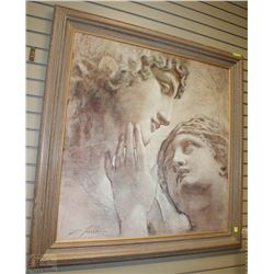 TO GO BEYOND BY RICHARD FRANKLIN FRAMED ART PRINT