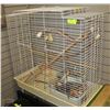 Image 1 : DELUXE LARGE BID CAGE WITH STAND AND ALL