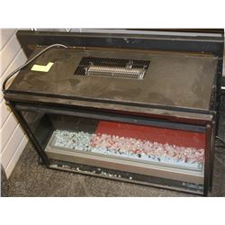 FIREPLACE INSERT HEATS UP TO 400 SQUARE FEET