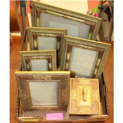 TRAY WITH MATCHING DECOR INCL JEWELRY BOX, 2