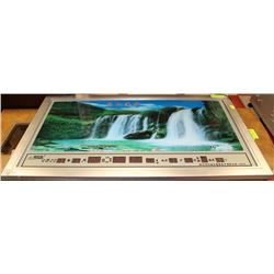 CHINESE LIGHT UP/ANIMATED  CLOCK WALL DISPLAY