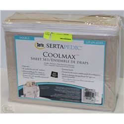 SERTA DOUBLE SIZE SHEET SET ON CHOICE