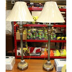 2 NEW BUFFET STYLE LAMPS