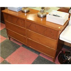1963 QUEBEC MADE 6 DRAWER DRESSER