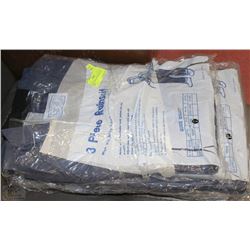 LOT OF 4 NEW 3PC RAINSUITS SIZE LARGE