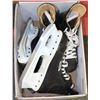 Image 1 : BOX W/2 PAIR OF MEN'S BAUER HOCKEY