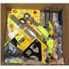 Image 1 : BOX WITH ASSORTED TOOLS, BITS ETC