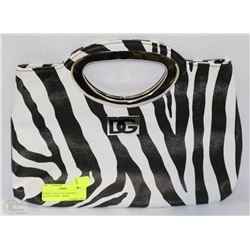 REPLICA DOLCE & GABANA CLUTCH PURSE - ZEBRA
