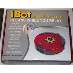 NEW IBOT ROBOTIC VACUUM