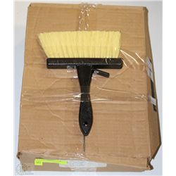 CASE OF SHOP DUST BROOMS
