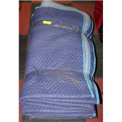 LOT OF MOVING BLANKETS