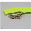 Image 1 : 14K GOLD DIAMOND RING SIZE 6