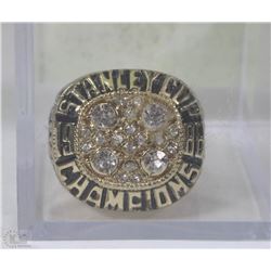 1988 WAYNE GRETZKY STANLEY CUP REPLICA RING