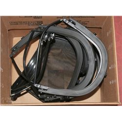 5 NEW FACE SCREENS WITH HEADGEAR