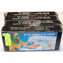 4 HEATED WINDSHIELD ICE SCRAPER