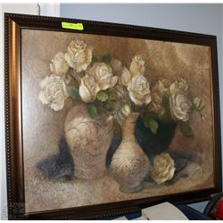 FRAMED FLORAL PICTURE